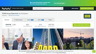 
                            6. PORR Group Österreich als Arbeitgeber: Gehalt, Karriere, Benefits ...