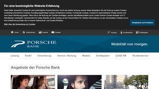 
                            6. Porsche Bank: Mobilität von morgen - Porsche Bank