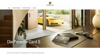 
                            1. Porsche Card