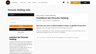 
                            11. Porsche Holding Jobs | StudentJob AT