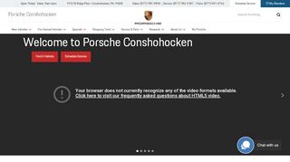 
                            8. Porsche of Conshohocken, PA | New & Used Porsche Dealer