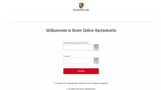 
                            12. Porsche Online-Kartenkonto