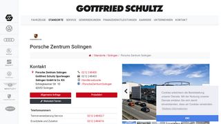 
                            10. Porsche Zentrum Solingen - Gottfried Schultz Automobilhandels SE