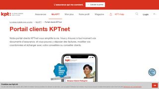 
                            2. Portail clients KPTnet – KPT