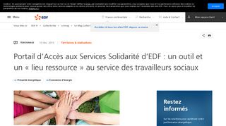 
                            11. Portail d'Accès aux Services Solidarité d'EDF : un outil et un « lieu ...