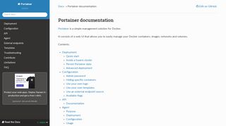 
                            6. Portainer documentation — Portainer 1.20.0 documentation