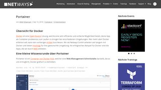 
                            13. Portainer | NETWAYS GmbH