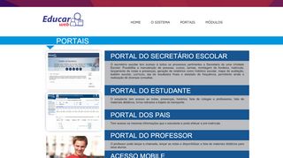 
                            2. portais - Educar WEB - Sistema de Gestão Escolar