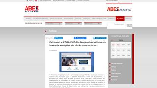 
                            8. Portal Abes :: Petronect e ECOA PUC-Rio lançam hackathon em ...