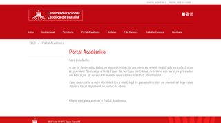 
                            7. Portal Acadêmico - CECB