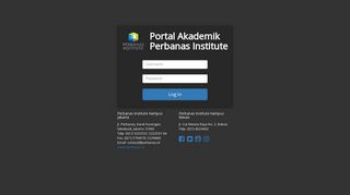
                            3. Portal Akademik Perbanas Institute