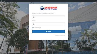 
                            6. Portal Andorinha Center: Login