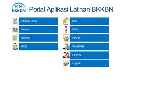 
                            5. Portal Aplikasi Latihan BKKBN