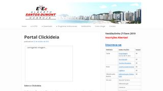 
                            11. Portal Clickideia | ETEC Alberto Santos Dumont