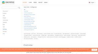 
                            9. Portal Configuration. Getting Started - ONLYOFFICE