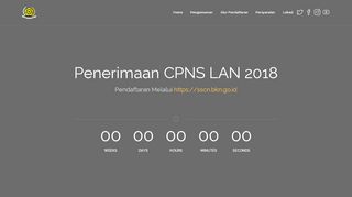 
                            1. Portal CPNS LAN 2018 – Integritas Profesional Inovatif Peduli