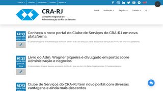 
                            5. Portal – CRA-RJ – Conselho Regional de Administração do Rio de ...