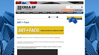
                            11. Portal CREA-SP - ART + Fácil