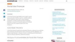
                            9. Portal das Finanças - Economias