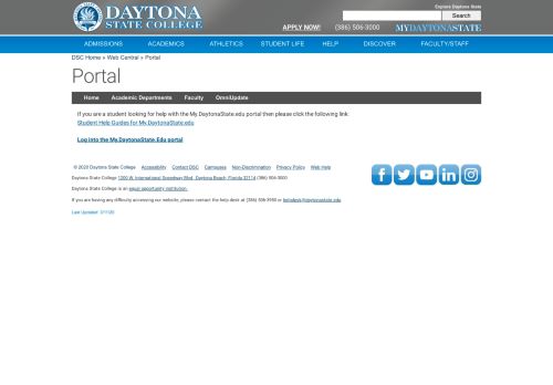 
                            3. Portal - Daytona State College