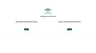
                            2. Portal de acceso a las Plataformas de Formación ... - Junta de Andalucía