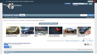 
                            9. Portal de Contraordenações Rodoviárias - Página 3 - fórum ...