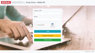 
                            13. Portal de Educação a Distância - SENAI-SP - Login
