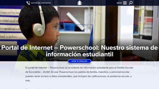 
                            2. Portal de Internet – Powerschool: Nuestro sistema de información ...