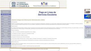 
                            5. Portal de Servicios Administrativos y Escolares- UAdeC