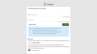 
                            1. Portal de Servicios en Línea - SEG