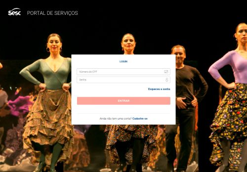 
                            1. Portal de Serviços - Login - Sesc