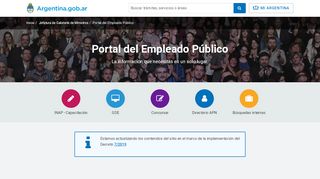 
                            8. Portal del Empleado Público | Argentina.gob.ar