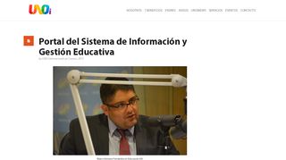 
                            11. Portal del Sistema de Información y Gestión Educativa | UNO ... - UNOi