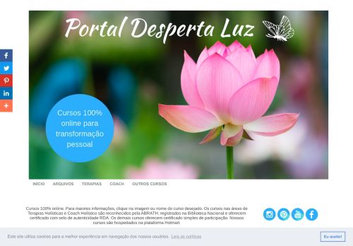 
                            7. Portal Desperta Luz: Cursos De Coach e Terapias