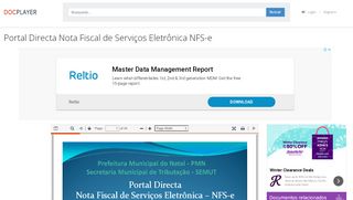 
                            9. Portal Directa Nota Fiscal de Serviços Eletrônica NFS-e - PDF