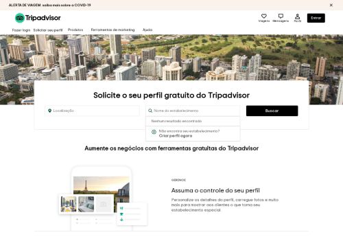 
                            8. Portal do Administrador - TripAdvisor