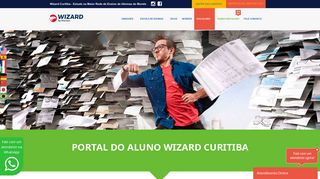 
                            8. Portal do Aluno | Escola de Idiomas | Wizard Curitiba