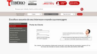 
                            2. Portal do Cliente da Tibério