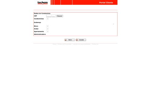 
                            1. Portal do Cliente - Techem