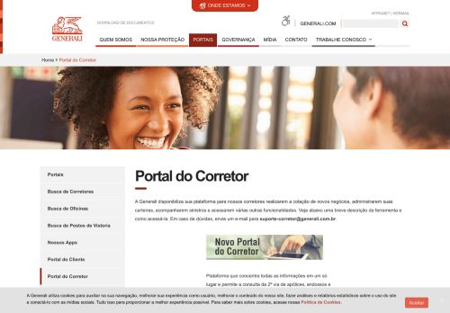 
                            1. Portal do Corretor – Generali