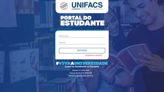 
                            1. Portal Do Estudante | Login - Unifacs