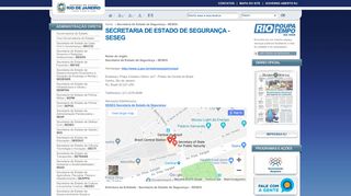 
                            2. Portal do Governo do Estado do Rio de Janeiro - Secretaria de Estado ...