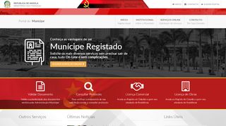 
                            4. Portal do Munícipe - Ministério das Finanças