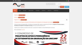 
                            4. Portal do SAE - SAE - Unicamp