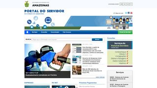 
                            2. Portal do Servidor - Portal do Servidor do Estado do Amazonas