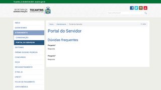 
                            7. Portal do Servidor - Secretaria da Administração - Secad