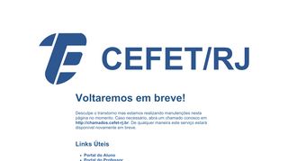 
                            5. Portal do Usuário - CEFET - Recuperação de Senha