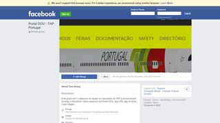 
                            7. Portal DOV - TAP Portugal Public Group | Facebook