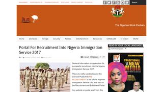 
                            12. Portal For Recruitment Into Nigeria Immigration Service 2017 | NTA.ng ...