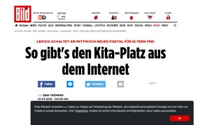 
                            11. Portal für Eltern: So gibt's den Kita-Platz aus dem Internet - Leipzig ...